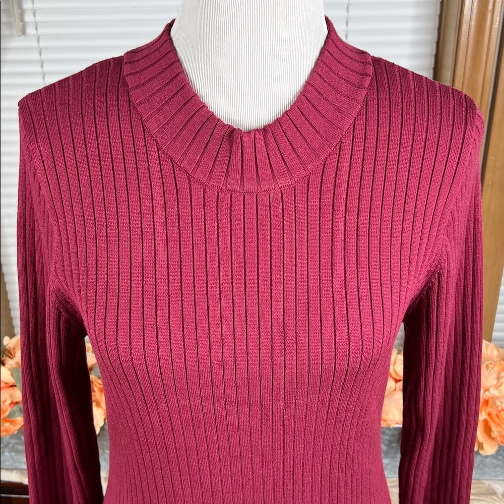 NWT Free People Emmy Mini Dress in Aged Red Size XL - Picture 3 of 11